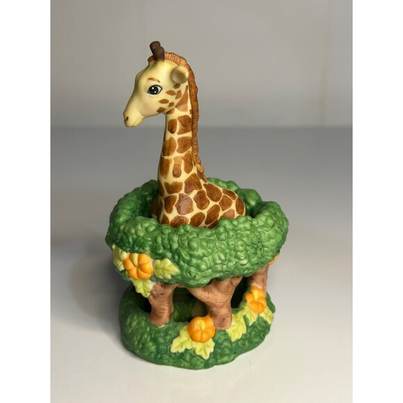 VTG 1988 Safari Surprises "GIRAFFE" 4.75" Franklin-Mint Porcelain Decor Figurine - Picture 1 of 7